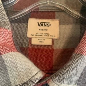 Vans off the wall flannel.